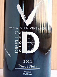 Van Westen/DiBello VD Pinot Noir 2011